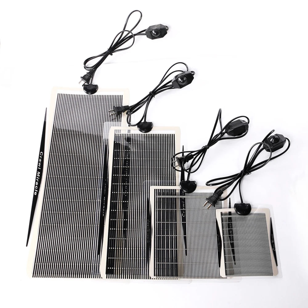 Reptiles Heat Mat With Adjustable Temperature Controller Warm Pad Incubator For Lizard Turtle Snake EU/US Plug 5-35W
