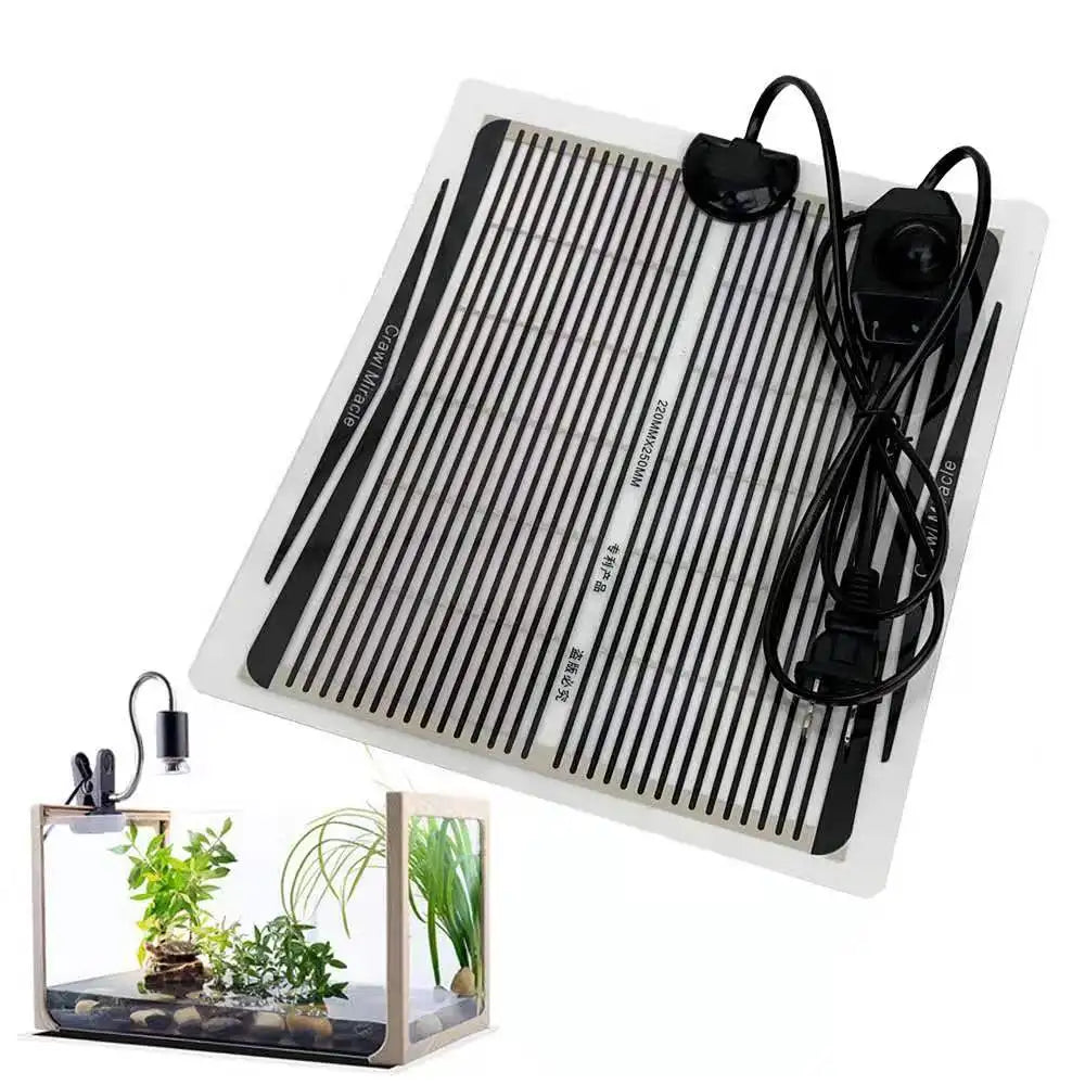 Reptiles Heat Mat With Adjustable Temperature Controller Warm Pad Incubator For Lizard Turtle Snake EU/US Plug 5-35W