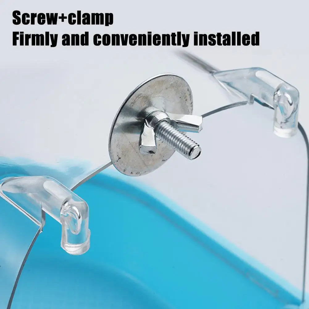 Hanging Bird Bath Cube Parrots Bathtub Bath Shower Box Cage Accessory For Little Bird Canary Budgerigar Cockatiel Lovebird