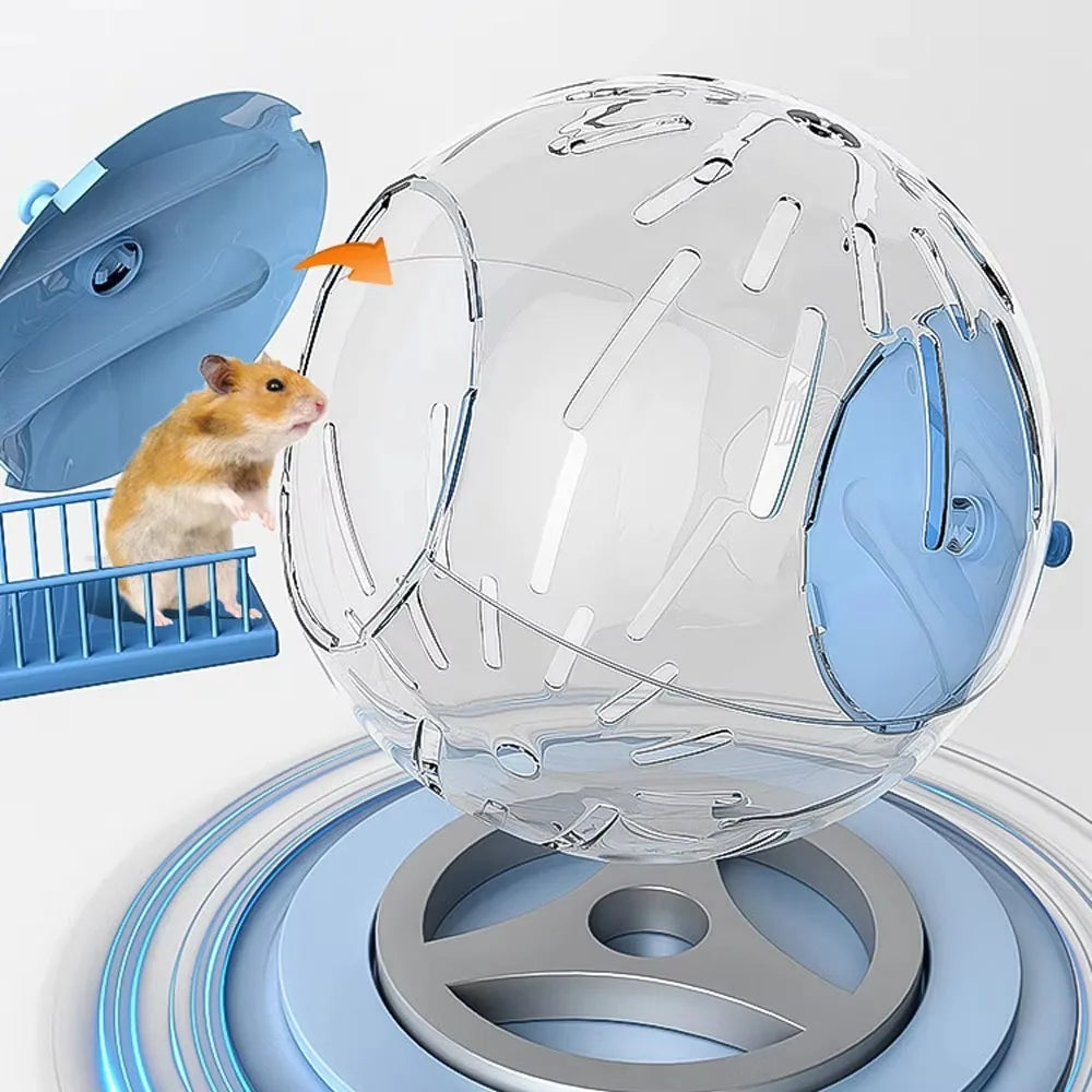 Extra Large Hamster Running Ball Transparent Ball Funny Small Pet Toy Car Sports Design Durable Pet Running Toy