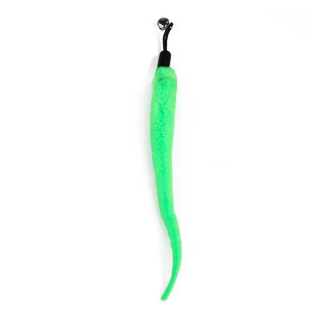 Funny Cat Toys Double Headed Suction Cup Cat Teaser Stick Removable Handheld Cat Interactive Toy Mouse Feather Bell Pet Supplies