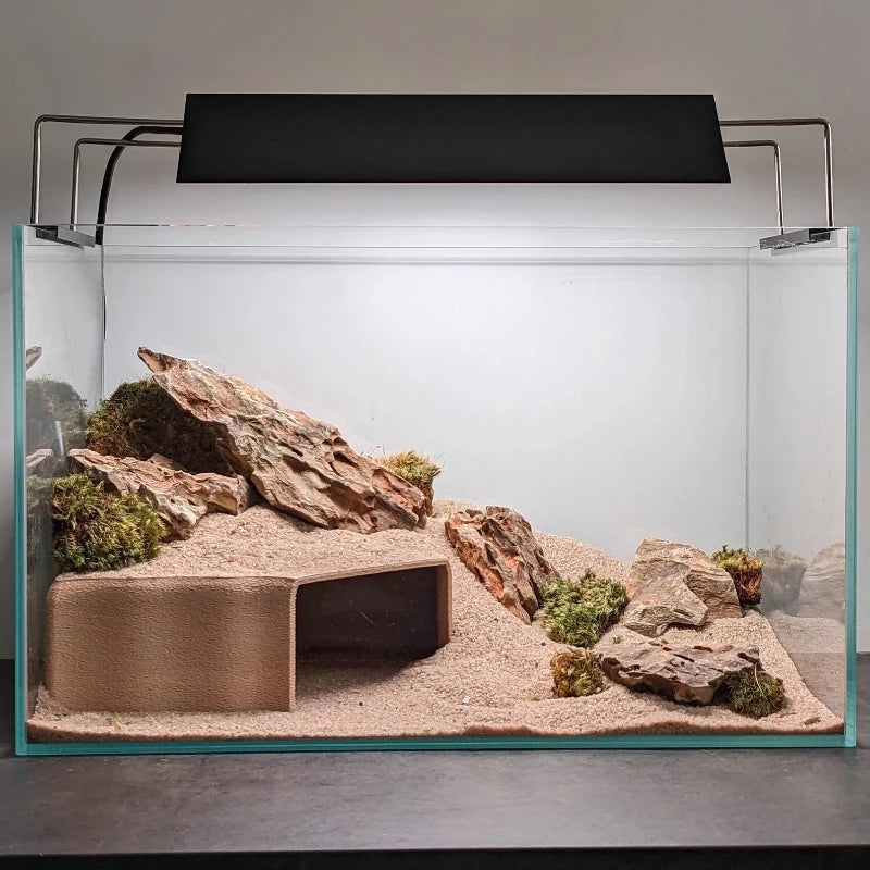 3D Printed Cave Hideouts Shelter for Lizards Turtles and Reptiles Habitat Decor