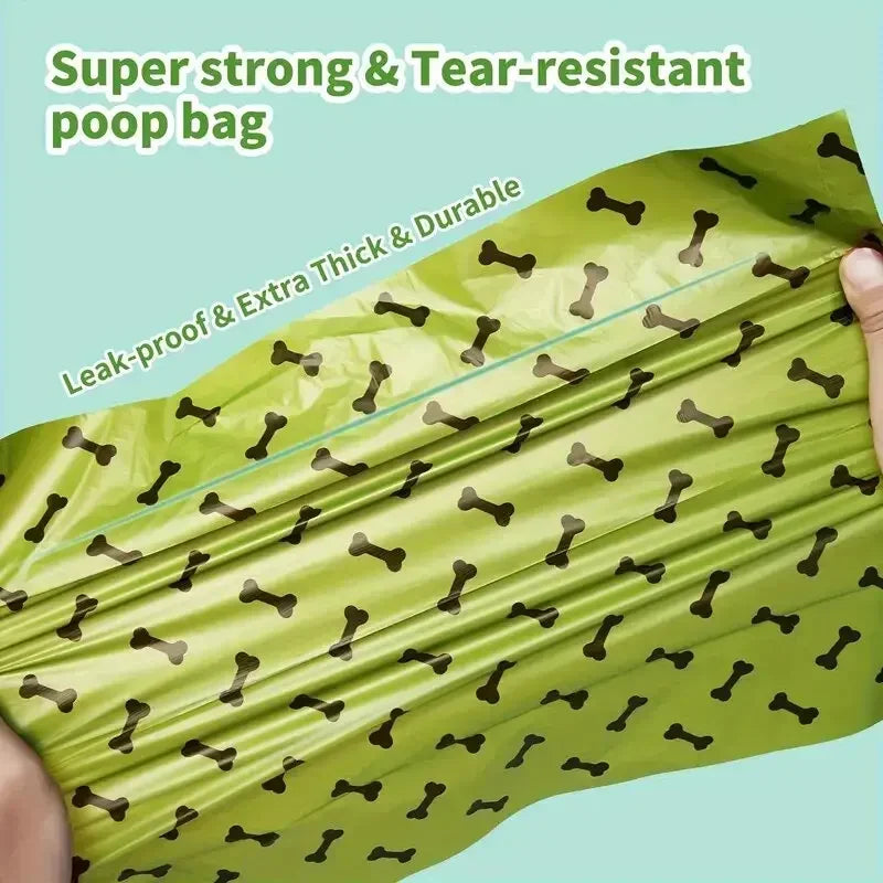 240PCS Leakproof Dog Poop Bags 16 Rolls Thick Scented Pet Waste Bags Odor Control Disposal for Outdoor Walking Dogs