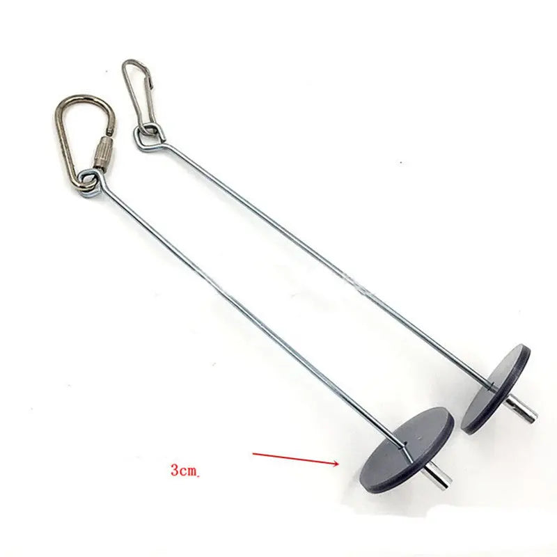 New Bird Toy Skewer Fruit Spear Hanging Holder Pet Parrot Parakeet Small Animal Stainless Steel Parrot Stainless Steel Toy Fork