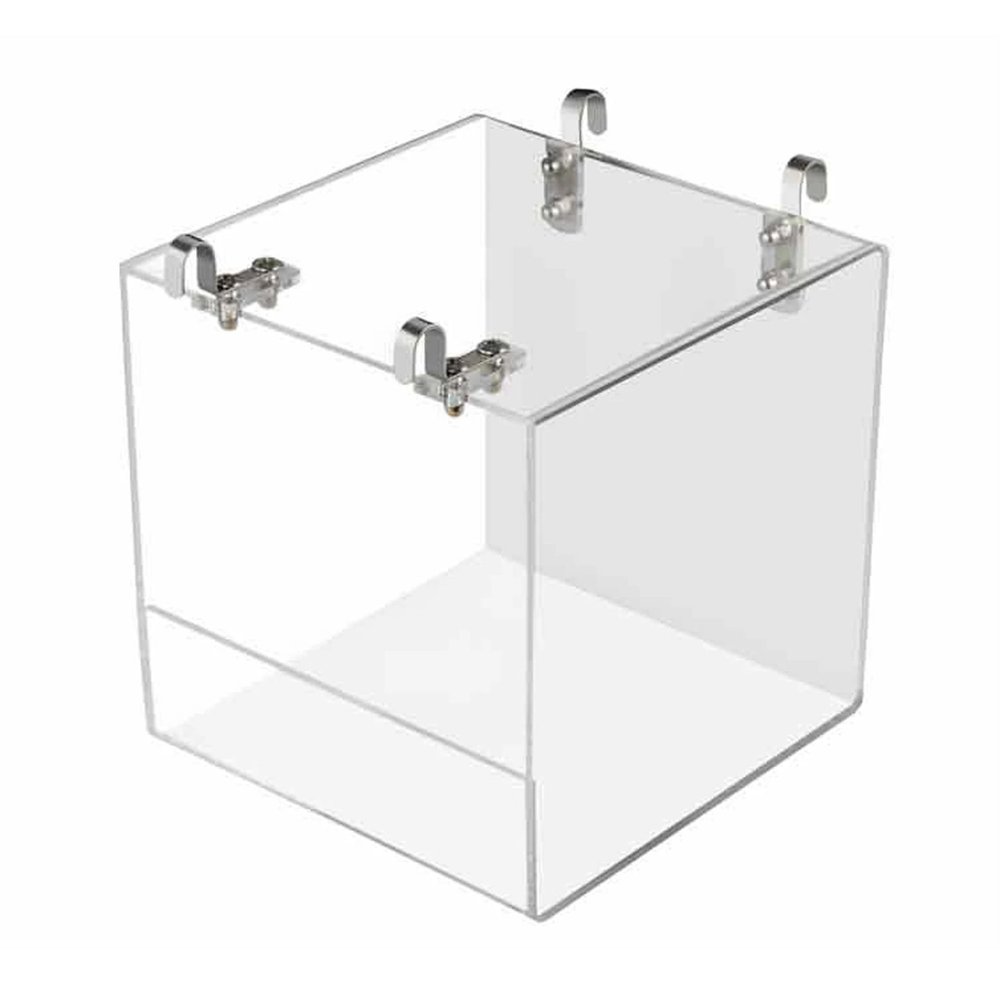 Transparent Acrylic Bird Bath Box Thickened Hanging Water Bath Tub Bird Supplies Shower Cage Accessory