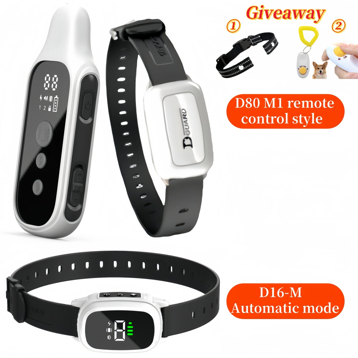 YHLC 800m Cat Anti Meowing Collar No Shock Vibration Trainer for Cats