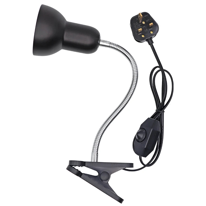 UVA+UVB 3.0 Reptile Lamp Holder Set with Clip-on Thermometer Hygrometer Lizard Turtle Tortoises Basking Heating Bulb 220V