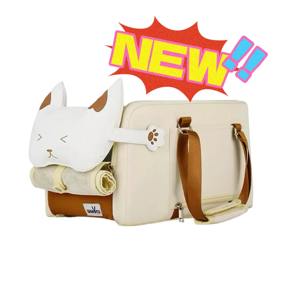 Dog Car Seat Booster for Car Armrest and Cat Carrier