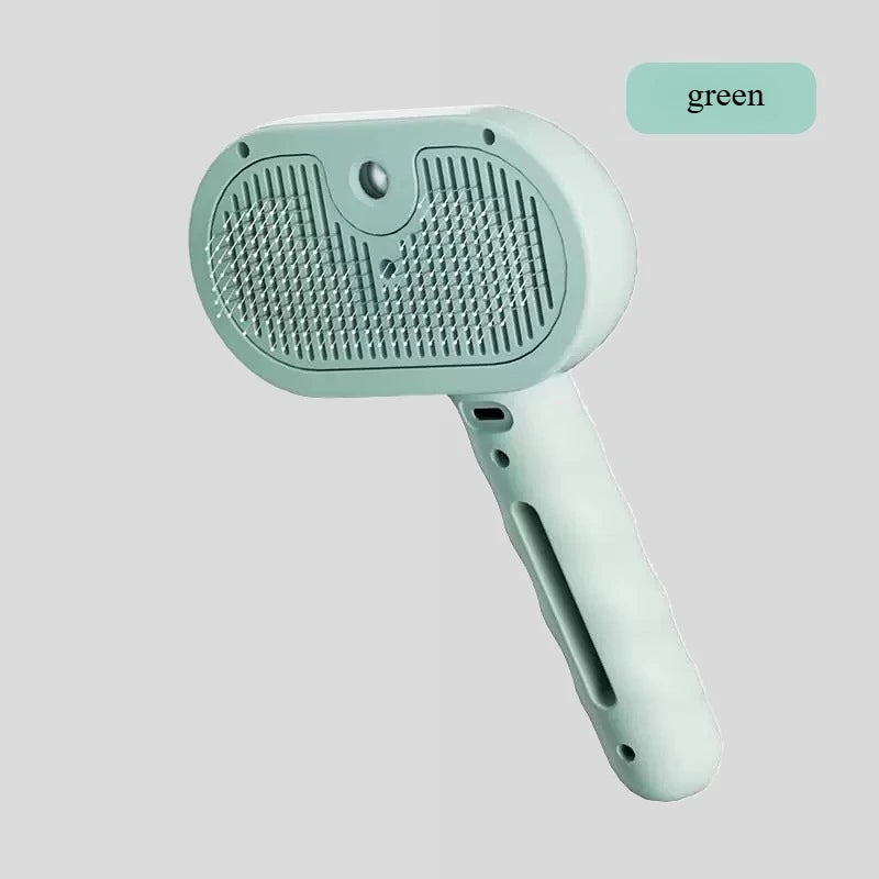 Pet Steam Massage Comb 3 In 1 Hair Removal Brush For Dogs And Cats USB