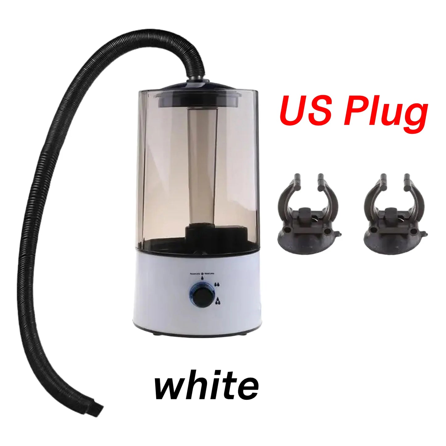 4L Reptile Humidifier Fogger with Automatic Shutdown and Extension Hose