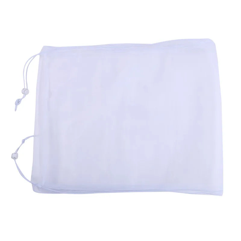 Universal Bird Cage Cover Elastic Mesh Skirt Soft Seed Guard for Birds