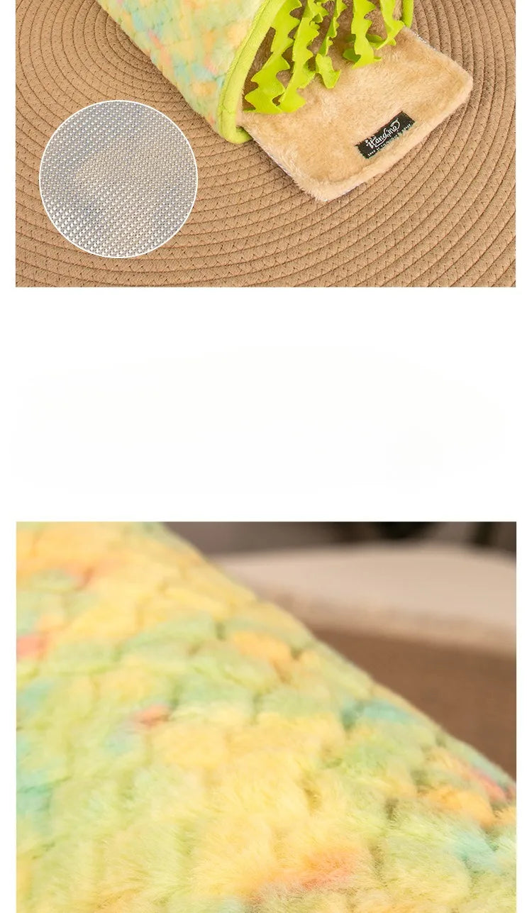 Tunnel Dutch Pig Hamster Hiding House Hamster Nest Rabbit Summer Cooling Channel Pet Tunnel Toy Mouse Nest Small House