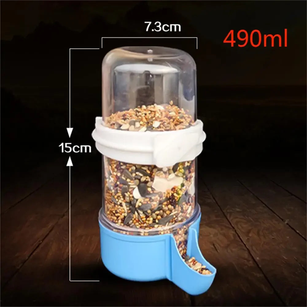 Automatic Bird Feeder and Water Dispenser for Small to Large Birds