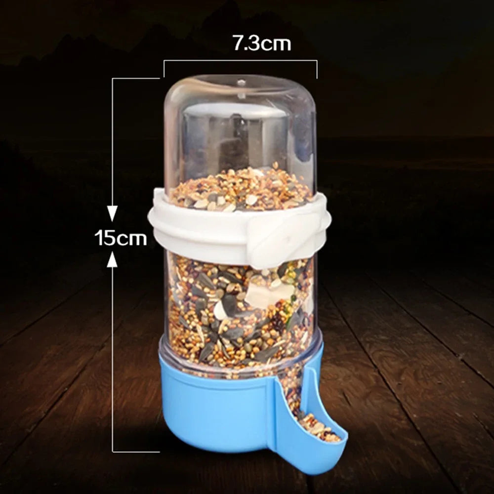 Automatic Bird Feeder and Water Dispenser for Small to Large Birds