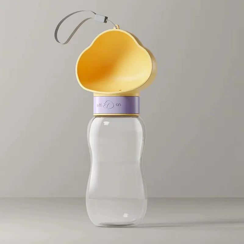 Dog Water Bottle For Outdoor Use Portable Companion Cup Plastic Water Bottle Dog Walking Water Feeding Dog Accessories Outdoor