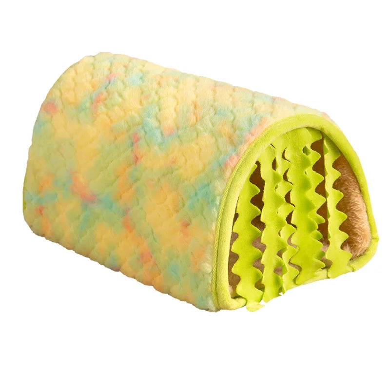 Tunnel Dutch Pig Hamster Hiding House Hamster Nest Rabbit Summer Cooling Channel Pet Tunnel Toy Mouse Nest Small House