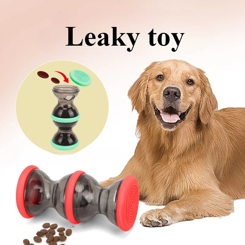 Interactive Pet Leaky Food Toy Durable Dog Puzzle Training Chew Toy