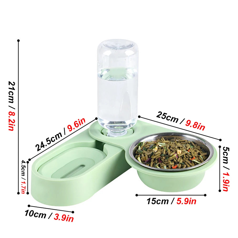 All-in-One Auto Feeder for Pet Rabbits Chinchillas and Guinea Pigs
