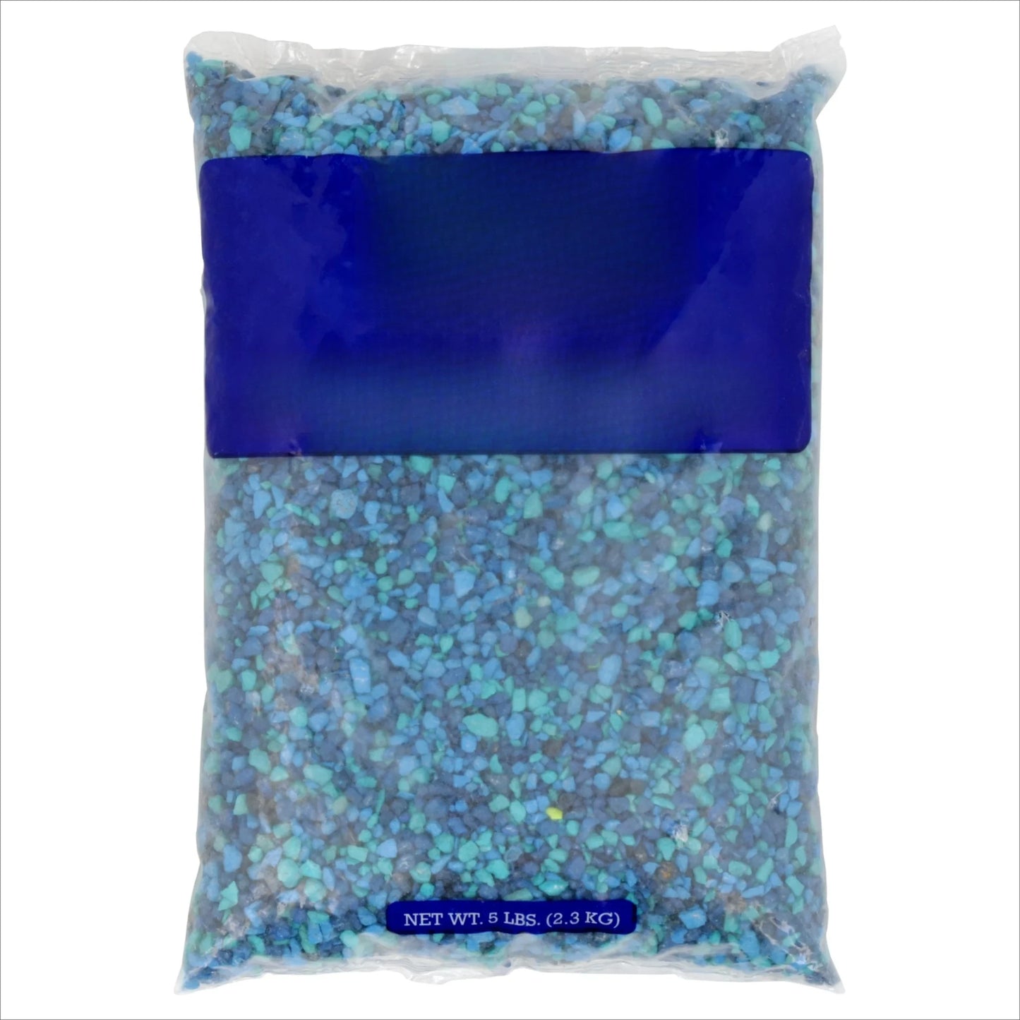 Popular Aquarium Gravel, Blue, 5 lb