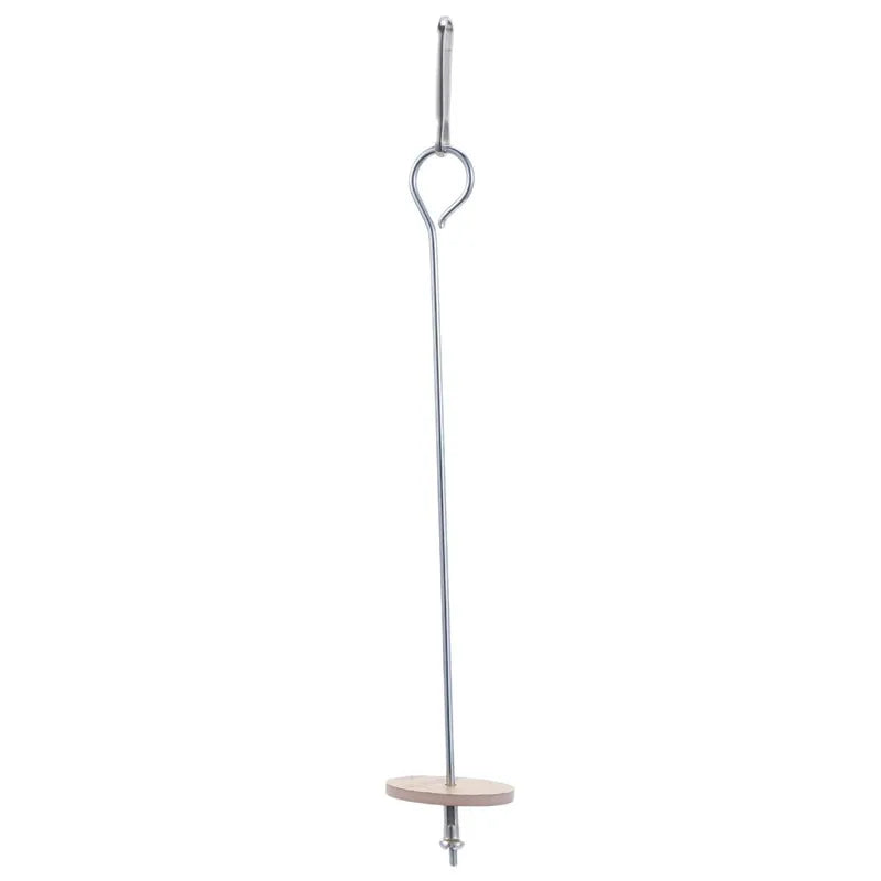 New Bird Toy Skewer Fruit Spear Hanging Holder Pet Parrot Parakeet Small Animal Stainless Steel Parrot Stainless Steel Toy Fork