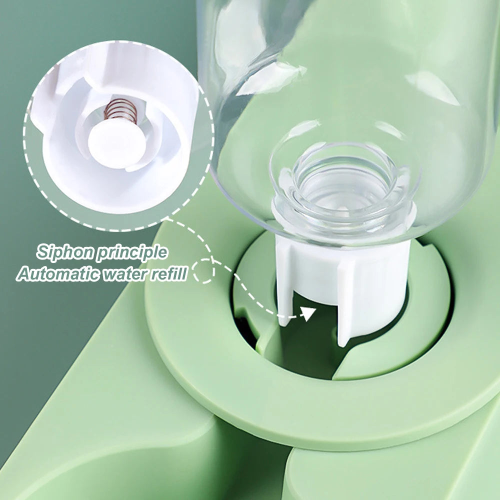 All-in-One Auto Feeder for Pet Rabbits Chinchillas and Guinea Pigs