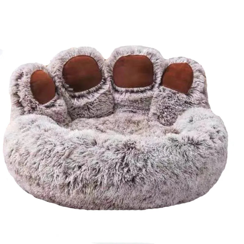 Fluffy Large Dog Bed Sofa Style Pet Basket for Dogs and Cats