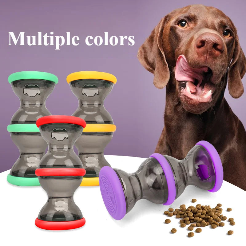 Interactive Pet Leaky Food Toy Durable Dog Puzzle Training Chew Toy