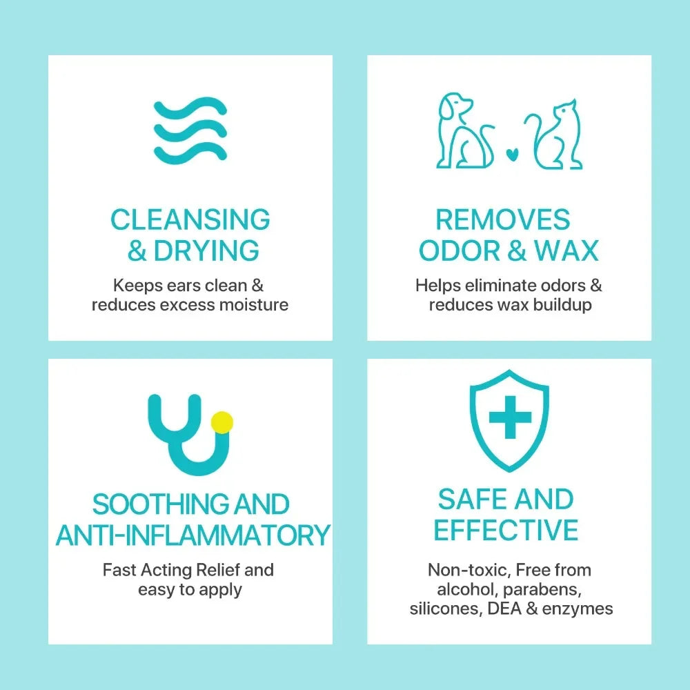 Pet Ear Powder For Dogs Ear Hair Removal And Cleaning 30g