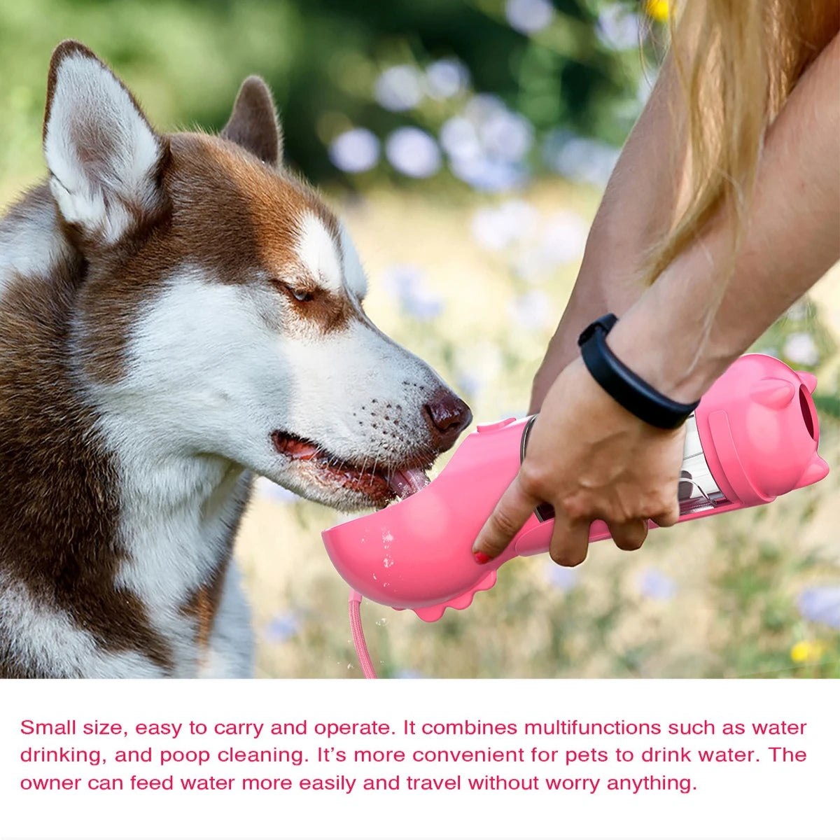 Portable Pet Water Cup and Multifunctional Dog Supplies with Toilet Shovel