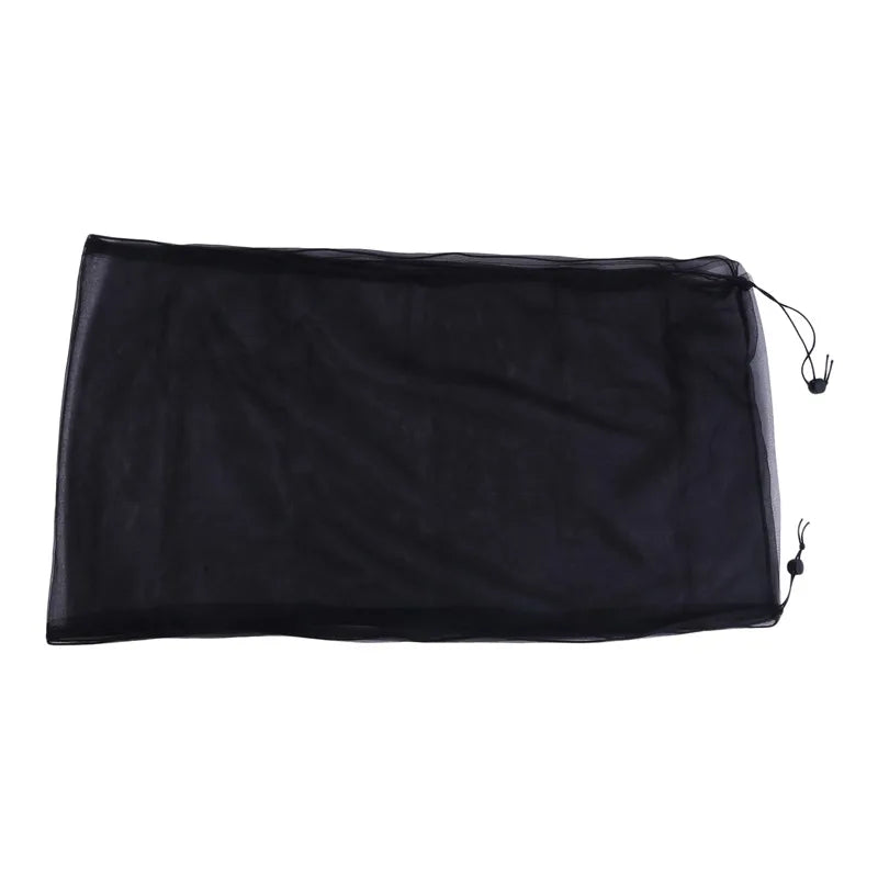 Universal Bird Cage Cover Elastic Mesh Skirt Soft Seed Guard for Birds
