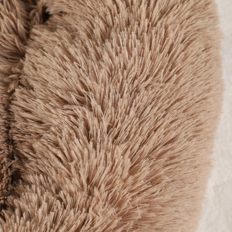 Fluffy Large Dog Bed Sofa Style Pet Basket for Dogs and Cats