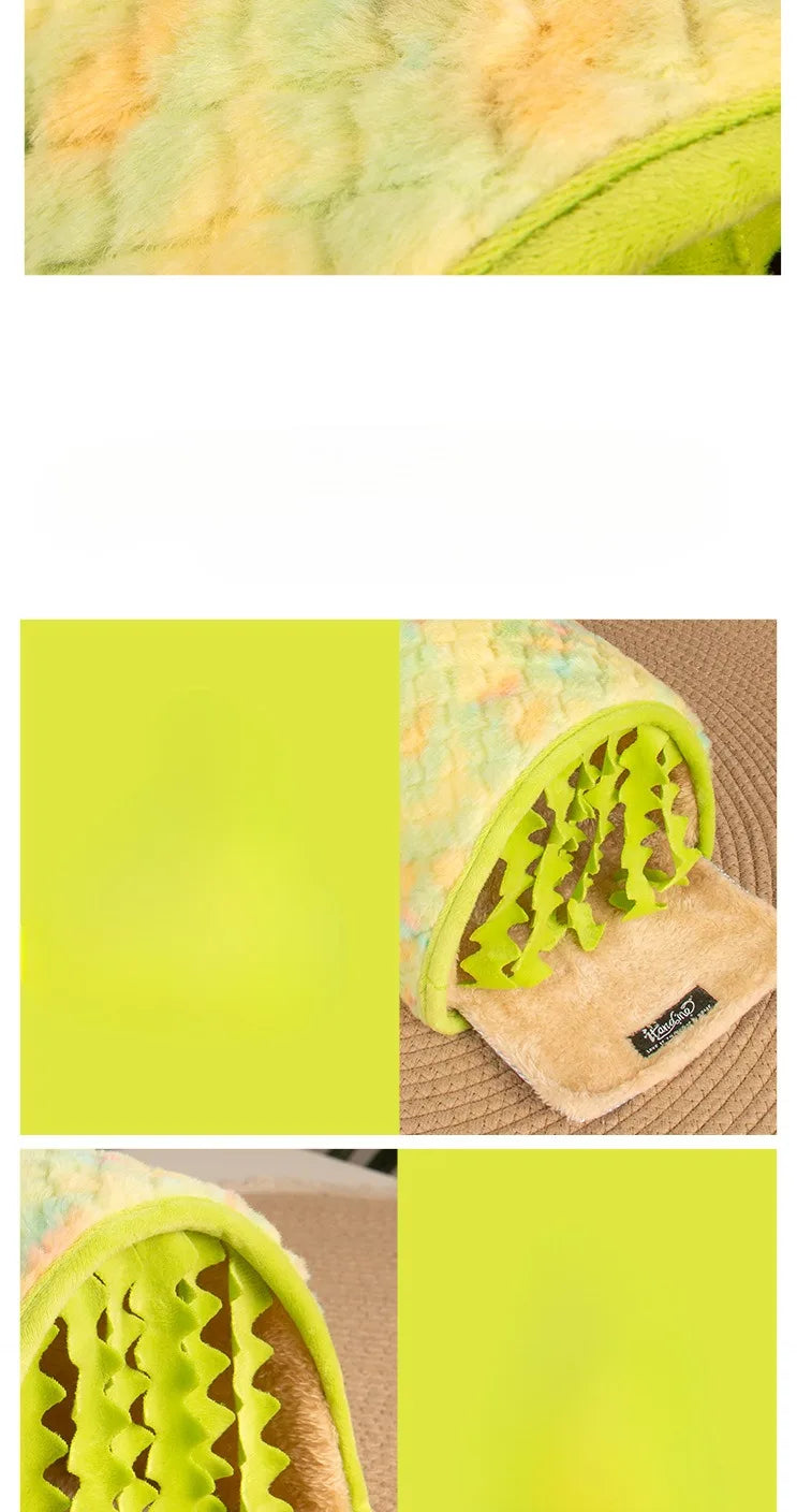 Tunnel Dutch Pig Hamster Hiding House Hamster Nest Rabbit Summer Cooling Channel Pet Tunnel Toy Mouse Nest Small House