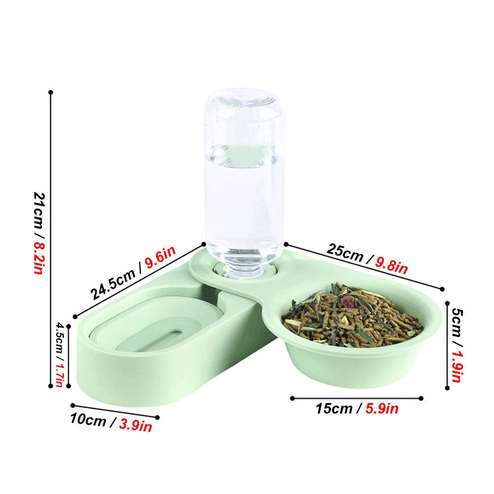 All-in-One Auto Feeder for Pet Rabbits Chinchillas and Guinea Pigs