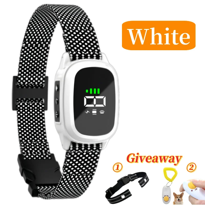 YHLC Automatic Anti Barking Dog Collar Rechargeable Bark Stopper for All Dogs