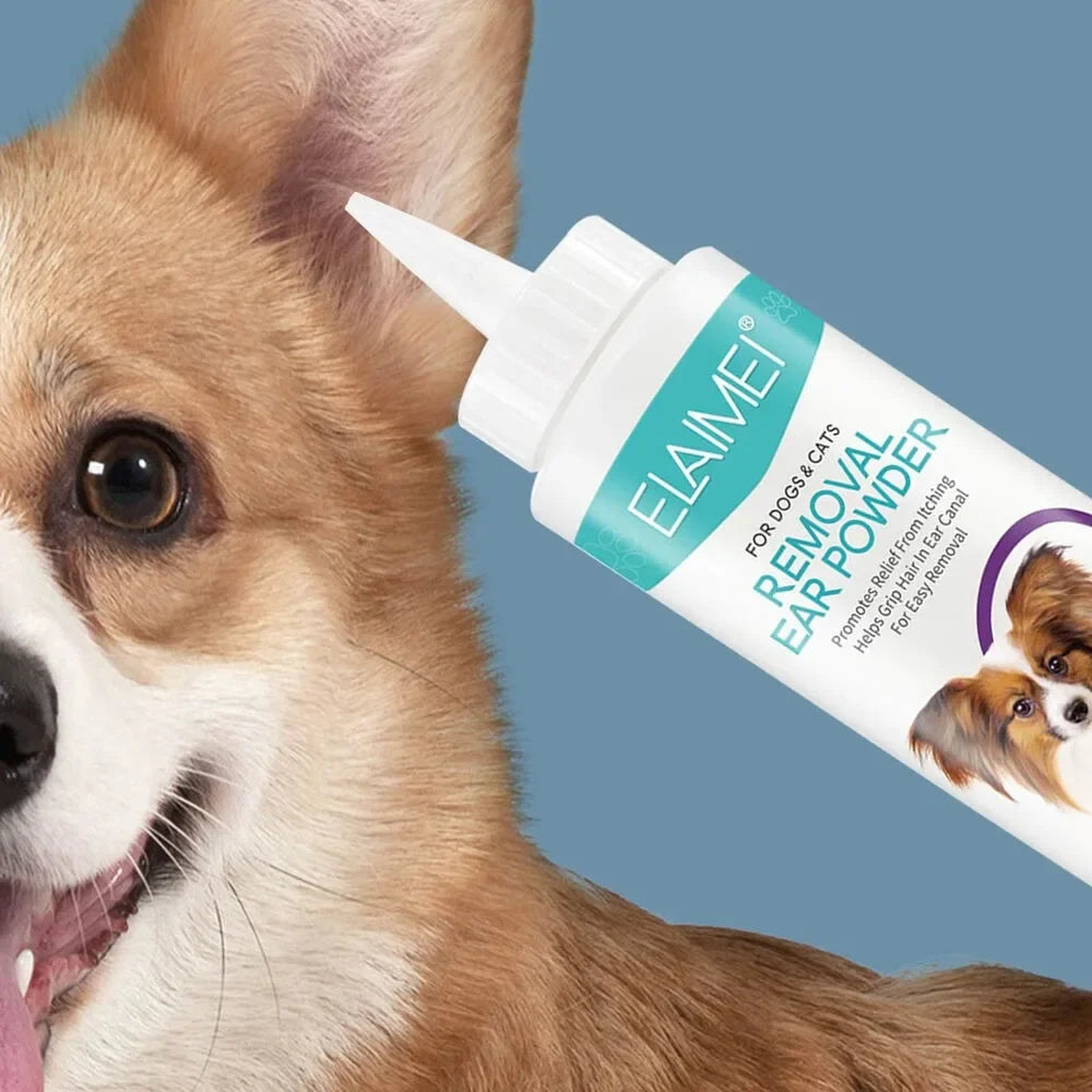 Pet Ear Powder For Dogs Ear Hair Removal And Cleaning 30g