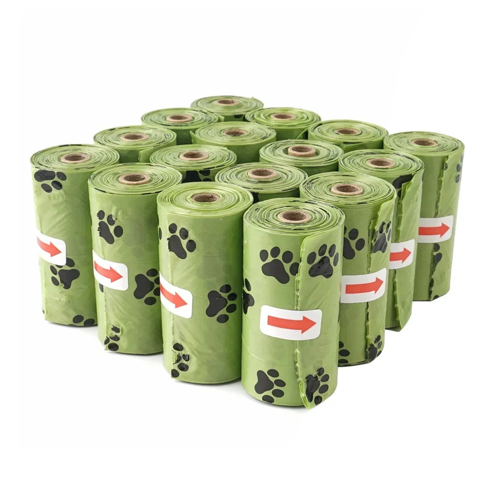 240PCS Leakproof Dog Poop Bags 16 Rolls Thick Scented Pet Waste Bags Odor Control Disposal for Outdoor Walking Dogs