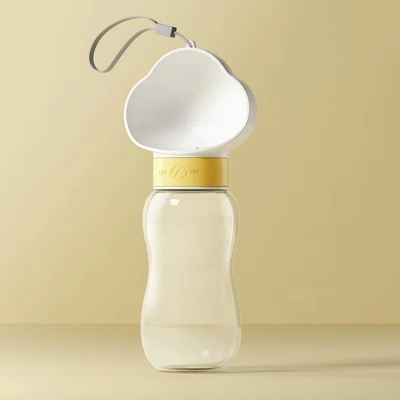 Dog Water Bottle For Outdoor Use Portable Companion Cup Plastic Water Bottle Dog Walking Water Feeding Dog Accessories Outdoor
