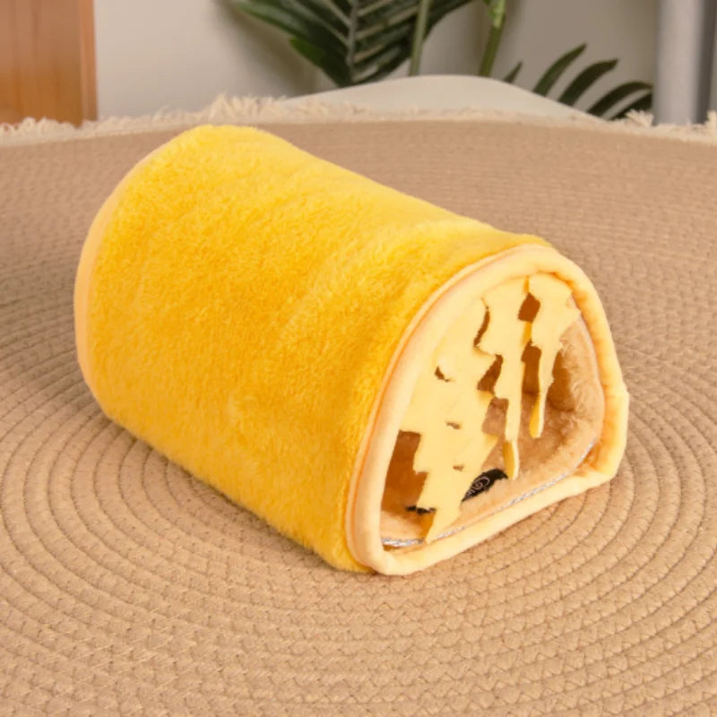 Tunnel Dutch Pig Hamster Hiding House Hamster Nest Rabbit Summer Cooling Channel Pet Tunnel Toy Mouse Nest Small House