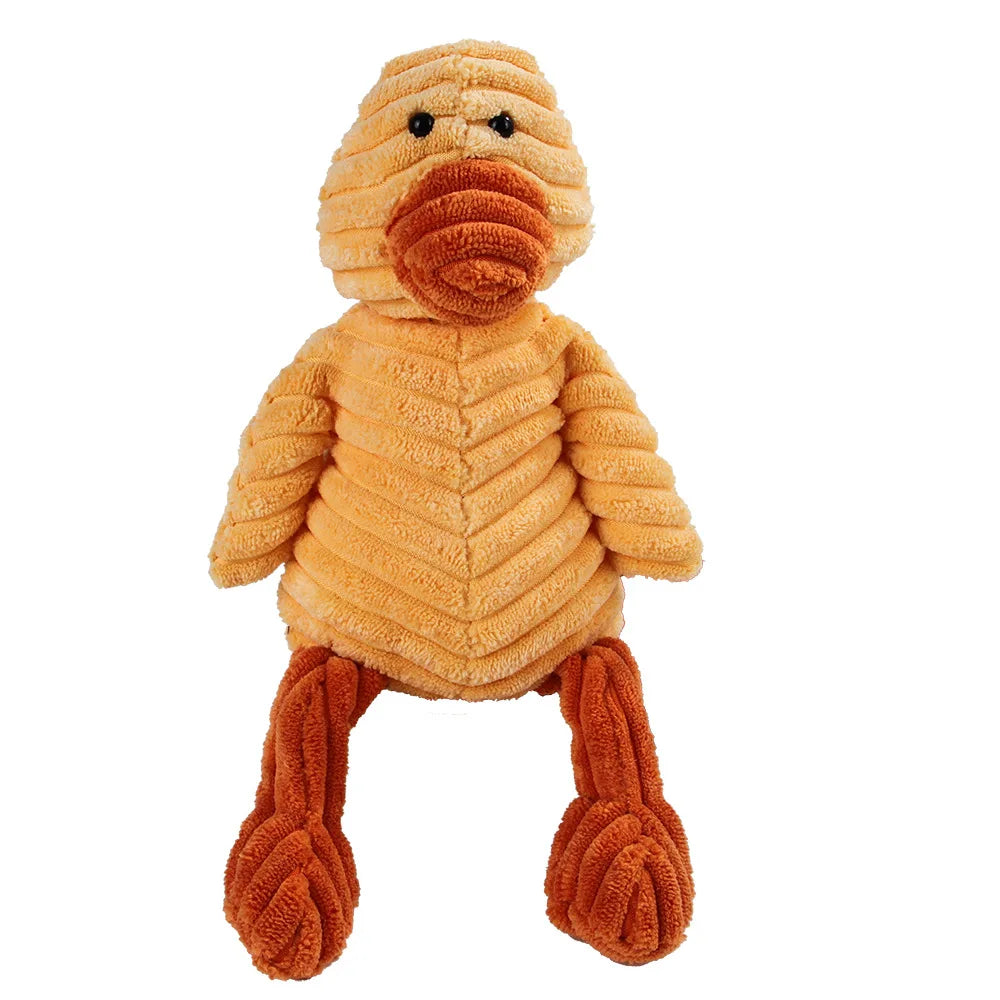 Corduroy Monkey Molar Toy for Large Dogs Voice Plush