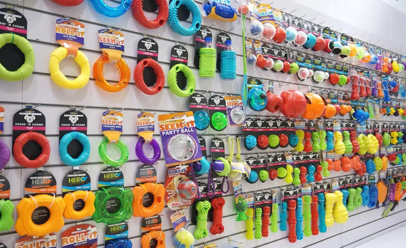 CAITEC Amazing Squeaker Ball Durable Floatable Dog Toy For Tossing And Chasing