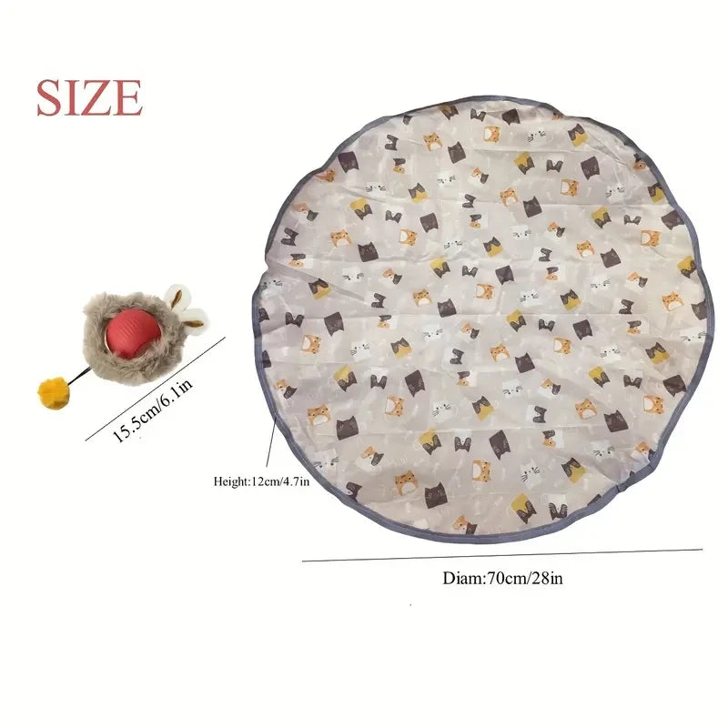 Rechargeable Hide And Seek Pet Toy For Cats And Dogs Interactive Ball Play Set