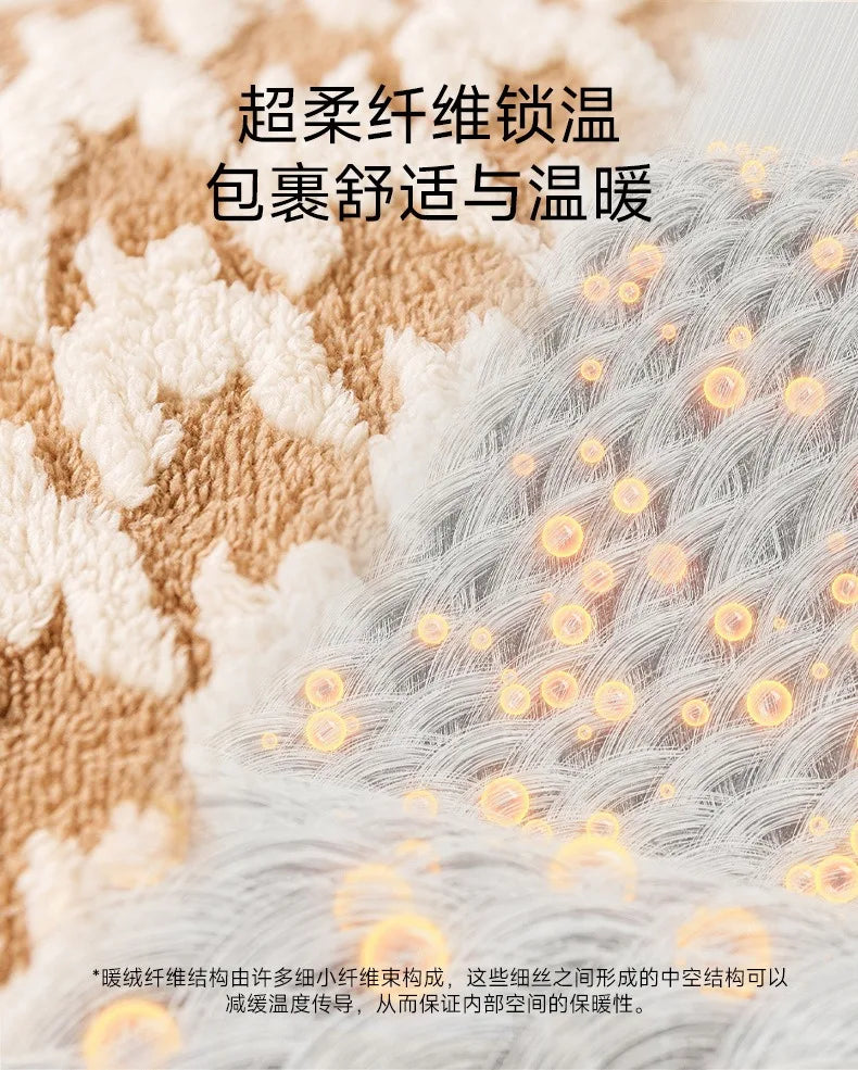 Large Dog Den Quilted Winter Cozy Pet Bed That Keeps Pets Warm Washable