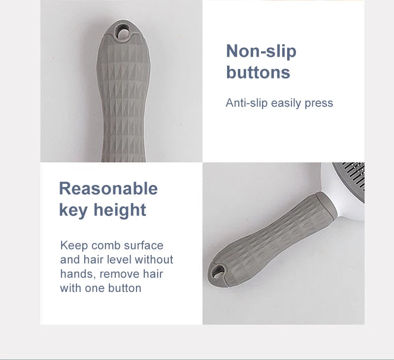 Dog Hair Remover Brush For Long Hair Pets Cat Hair Cleaner Grooming