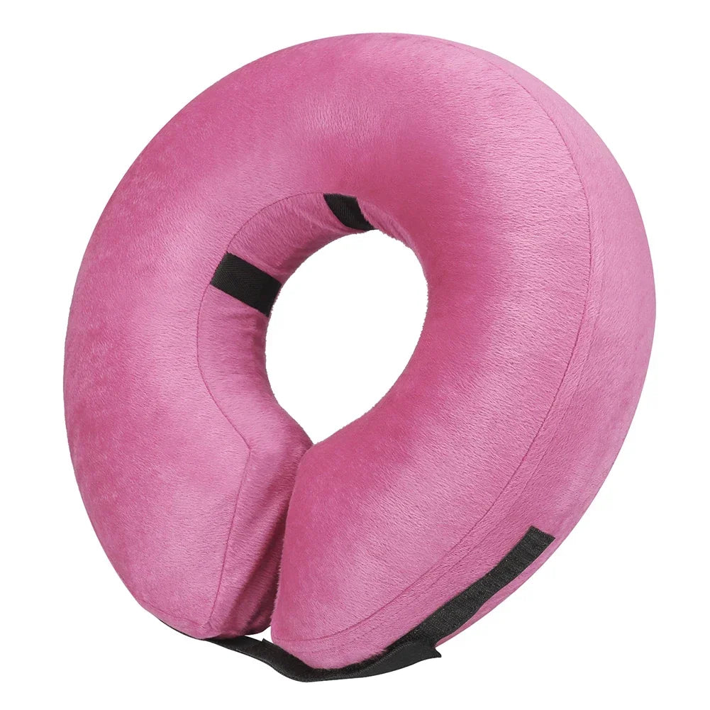Inflatable Dog Recovery Collar After Surgery Soft Protective Cone For All Dogs