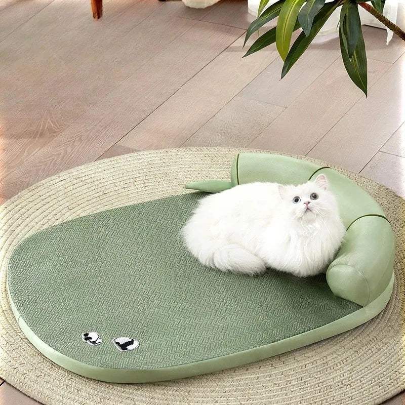 Cooling Mat for Dogs Summer Bed for Large and Small Pets Indoor Use
