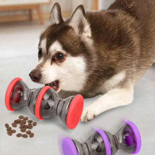 Interactive Pet Leaky Food Toy Durable Dog Puzzle Training Chew Toy