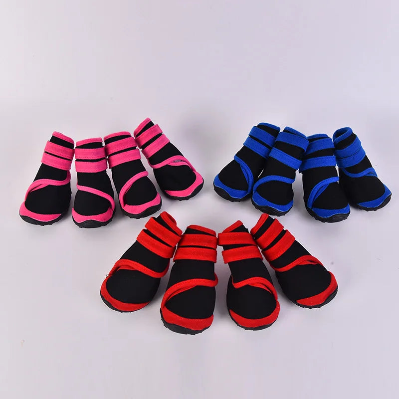 Waterproof Non Slip Dog Boots Winter Outdoor Snow Shoes For Large Dogs