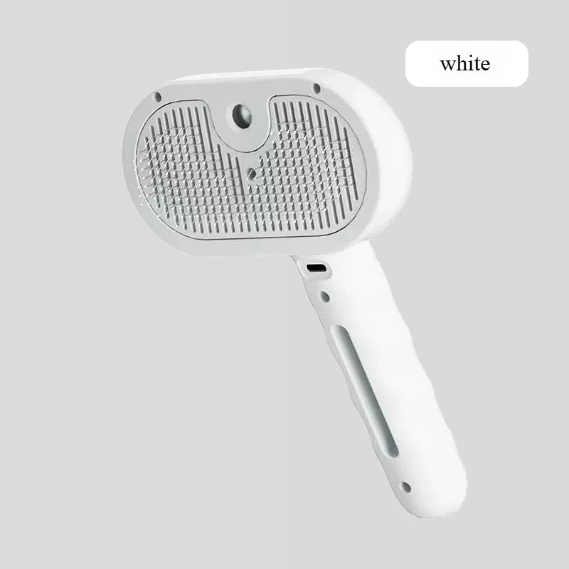 Pet Steam Massage Comb 3 In 1 Hair Removal Brush For Dogs And Cats USB