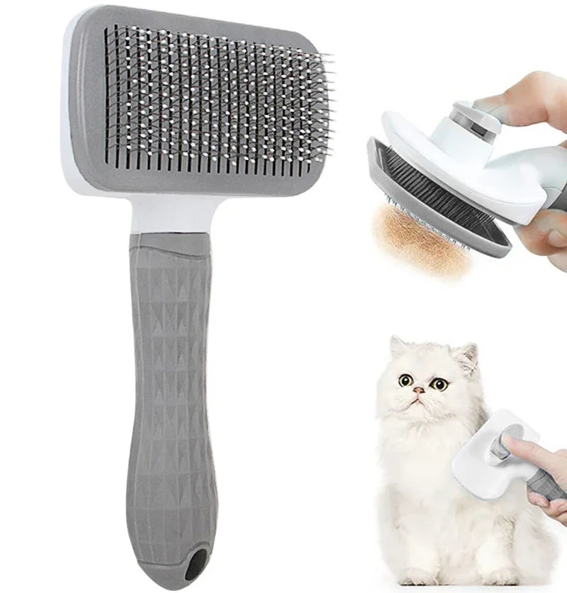 Dog Hair Remover Brush For Long Hair Pets Cat Hair Cleaner Grooming