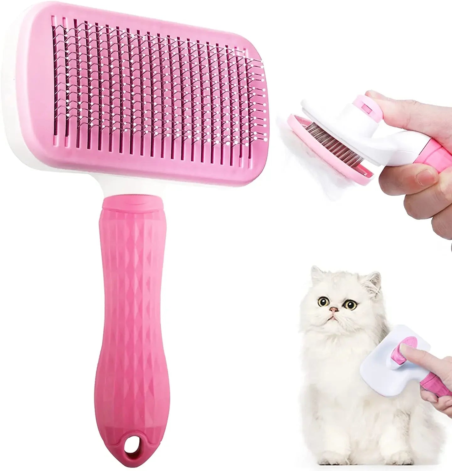 Dog Hair Remover Brush For Long Hair Pets Cat Hair Cleaner Grooming